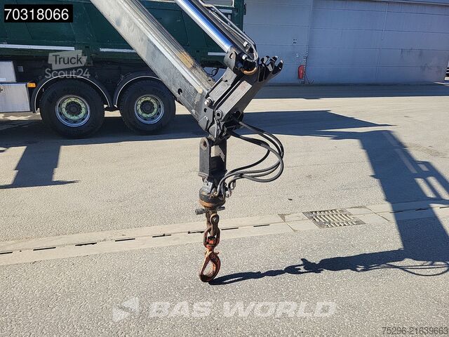 Kipper met kraan Volvo FMX 460 6X4 Palfinger PK24001-K Kran Crane 12m3...