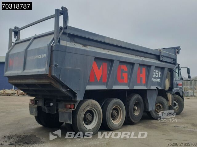 Kiepwagen Volvo FMX 460 FMX 32m3 AJK Pusher 55tons Payload Big-...