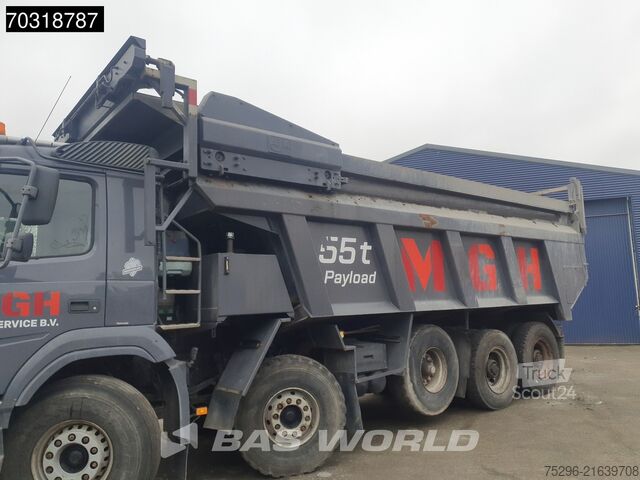 Kiepwagen Volvo FMX 460 FMX 32m3 AJK Pusher 55tons Payload Big-...