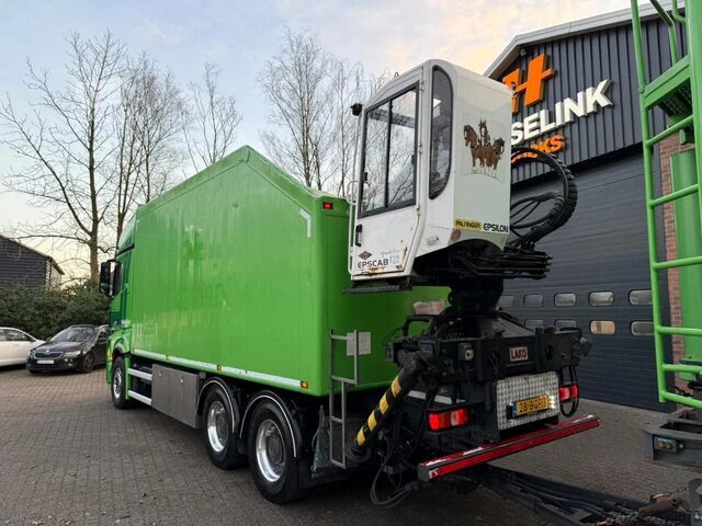 Laadplatform Mercedes-Benz Actros 2948 6X4 Knijpercombinatie Palfinger Eps...