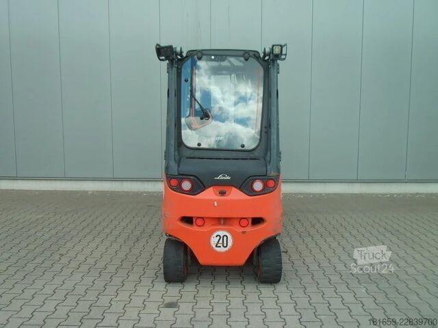 Elektrisk fyrhjulig gaffeltruck LINDE E 25 / 600 HL