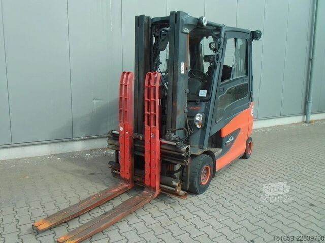 Elektrisk fyrhjulig gaffeltruck LINDE E 25 / 600 HL