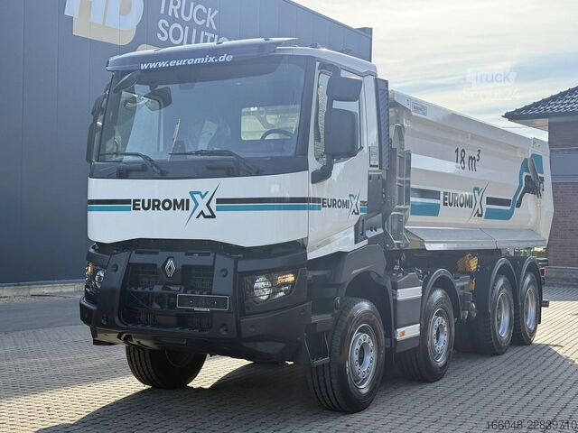 Wywrotka Renault K 480 Renault K480 8X4 EuromixMTP TMK 18 Kipper...