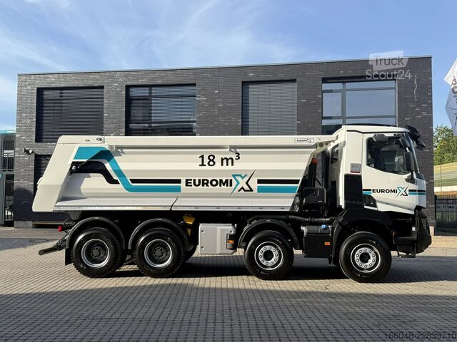 Wywrotka Renault K 480 Renault K480 8X4 EuromixMTP TMK 18 Kipper...
