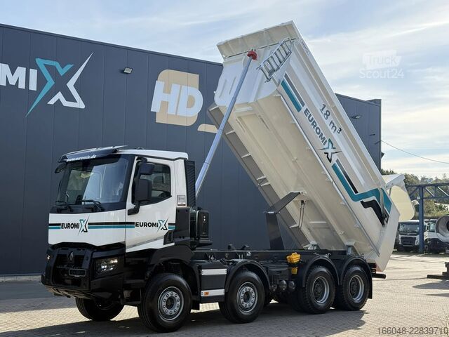 Wywrotka Renault K 480 Renault K480 8X4 EuromixMTP TMK 18 Kipper...