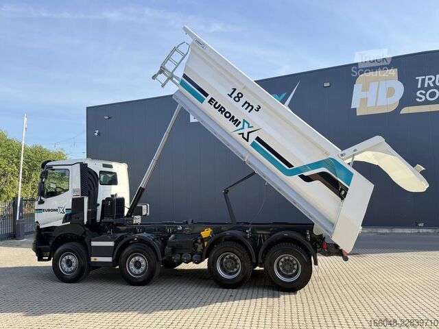 Wywrotka Renault K 480 Renault K480 8X4 EuromixMTP TMK 18 Kipper...