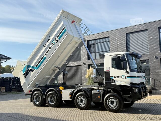 Wywrotka Renault K 480 Renault K480 8X4 EuromixMTP TMK 18 Kipper...