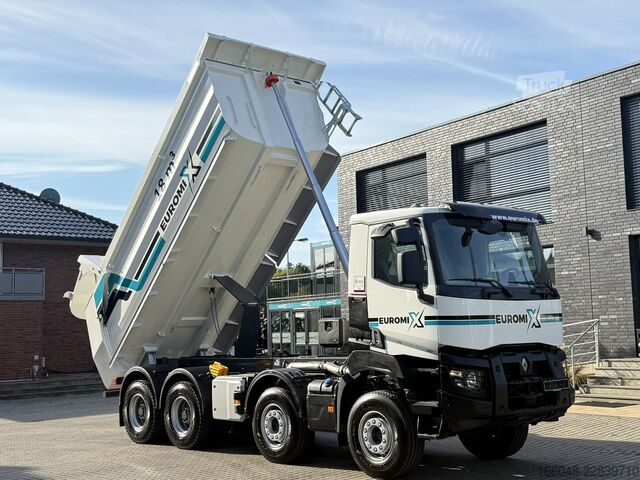 Wywrotka Renault K 480 Renault K480 8X4 EuromixMTP TMK 18 Kipper...