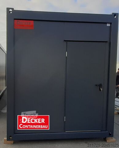 Živý kontejner Decker Containerbau Bürocontainer 20ft, Staplertaschen