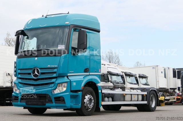 Wechselfahrgestell LKW MERCEDES-BENZ Actros 1836 BDF 2-XL Tanks Vollluft LBW Euro 6