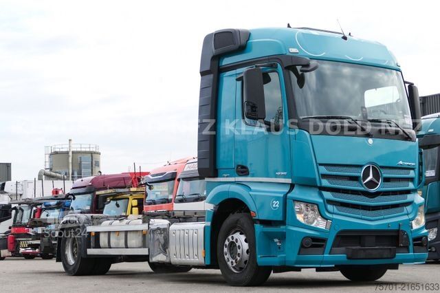 Wechselfahrgestell LKW MERCEDES-BENZ Actros 1836 BDF 2-XL Tanks Vollluft LBW Euro 6