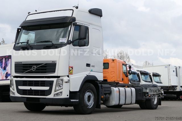 Wechselfahrgestell LKW VOLVO FH 460 Globetotter BDF 2XL-Tanks Vollluft