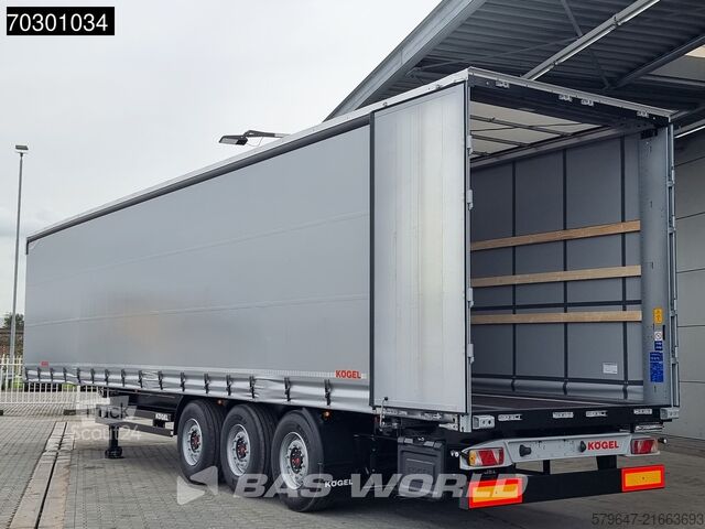 Раздвижные брезентовые навесы Kögel NEW SAF Liftachse Edscha