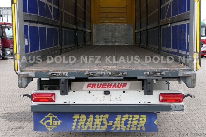 Auflieger mit Pritsche & Plane FRUEHAUF Pritsche Plane SAF Achsen Liftachse