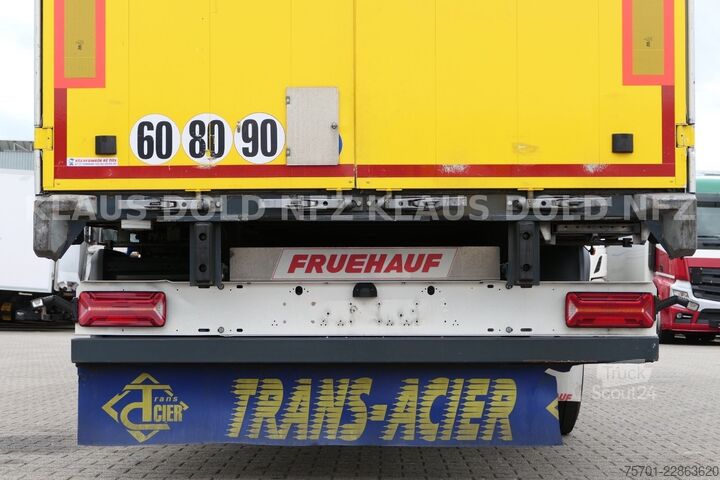 Auflieger mit Pritsche & Plane FRUEHAUF Pritsche Plane SAF Achsen Liftachse