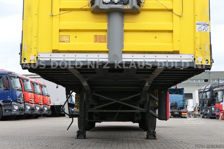 Auflieger mit Pritsche & Plane FRUEHAUF Pritsche Plane SAF Achsen Liftachse