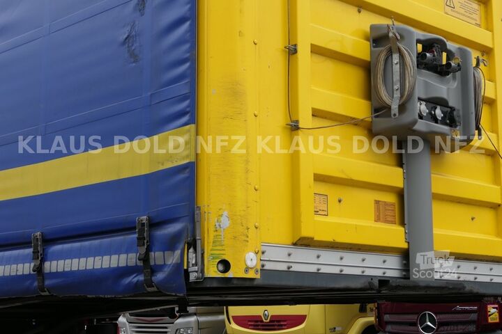 Auflieger mit Pritsche & Plane FRUEHAUF Pritsche Plane SAF Achsen Liftachse