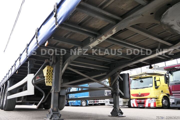 Auflieger mit Pritsche & Plane FRUEHAUF Pritsche Plane SAF Achsen Liftachse