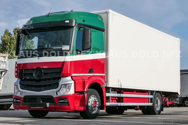 LKW mit Kofferaufbau MERCEDES-BENZ Actros 1842L Koffer Vollluft LBW Euro 6