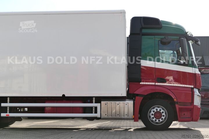 LKW mit Kofferaufbau MERCEDES-BENZ Actros 1842L Koffer Vollluft LBW Euro 6