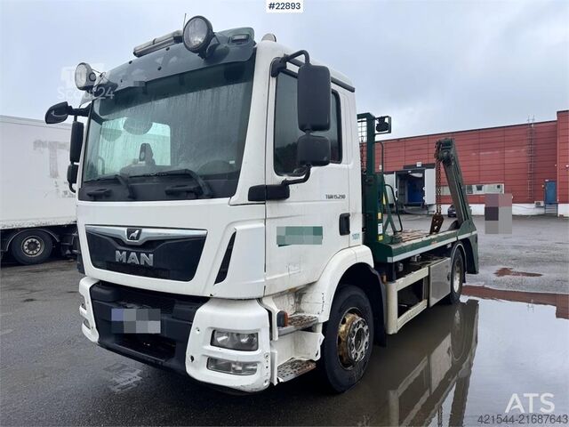 Sistem portalne roke MAN TGM 15.290 Hooklift Truck – JOAB Body WATCH VIDEO