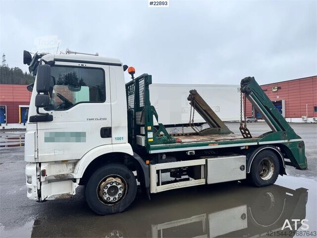 Sistem portalne roke MAN TGM 15.290 Hooklift Truck – JOAB Body WATCH VIDEO