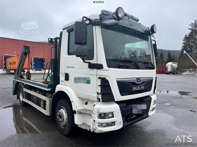 Sistem portalne roke MAN TGM 15.290 Hooklift Truck – JOAB Body WATCH VIDEO