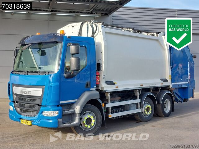 Véhicule de collecte des déchets DAF LF 220 6X2 NL-Truck APK Geesink GPM III v 14L22...