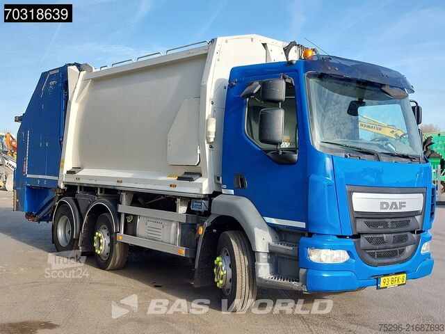Véhicule de collecte des déchets DAF LF 220 6X2 NL-Truck APK Geesink GPM III v 14L22...