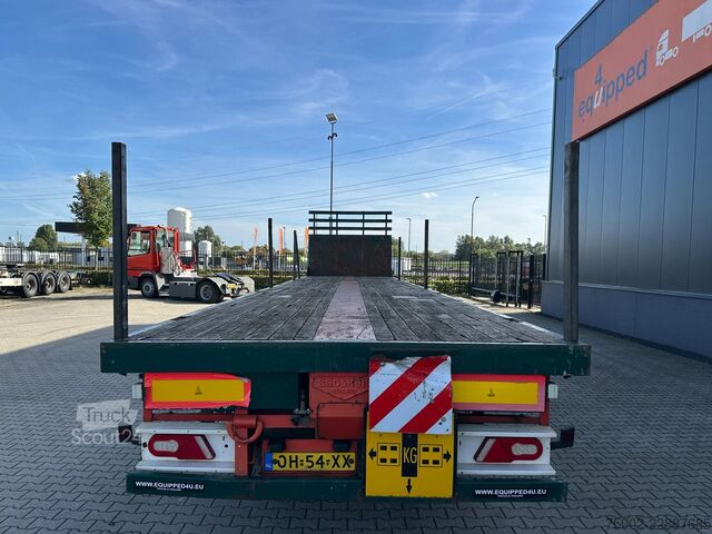 Plattformanhänger Broshuis 31N0-EU 31N0-EU / 1x extendable (750cm) / steer...