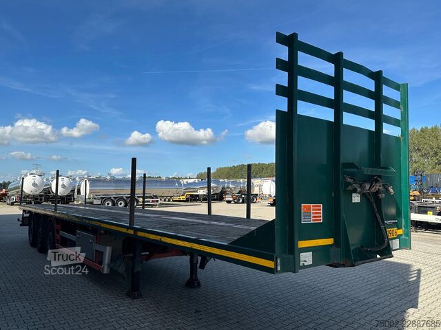 Plattformanhänger Broshuis 31N0-EU 31N0-EU / 1x extendable (750cm) / steer...