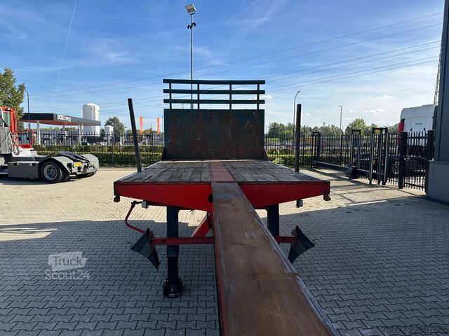 Plattformanhänger Broshuis 31N0-EU 31N0-EU / 1x extendable (750cm) / steer...