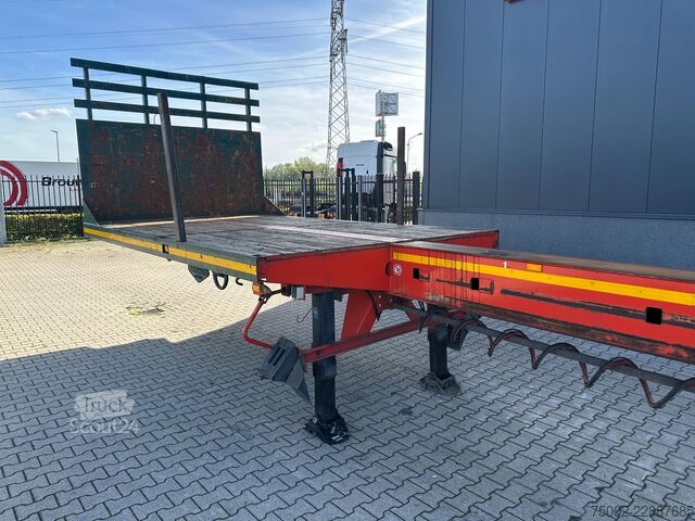 Plattformanhänger Broshuis 31N0-EU 31N0-EU / 1x extendable (750cm) / steer...