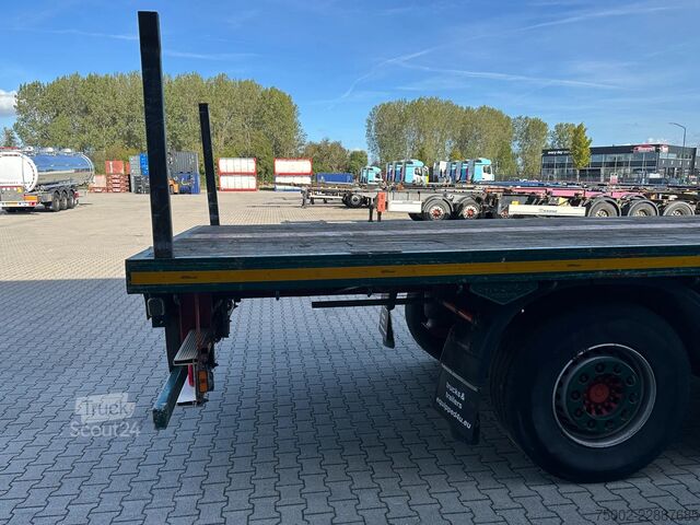 Plattformanhänger Broshuis 31N0-EU 31N0-EU / 1x extendable (750cm) / steer...