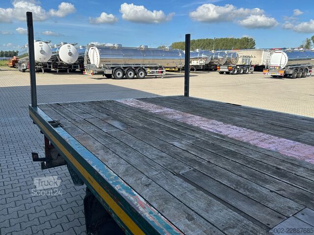 Plattformanhänger Broshuis 31N0-EU 31N0-EU / 1x extendable (750cm) / steer...