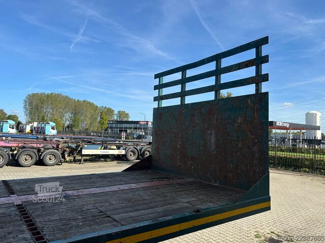 Plattformanhänger Broshuis 31N0-EU 31N0-EU / 1x extendable (750cm) / steer...