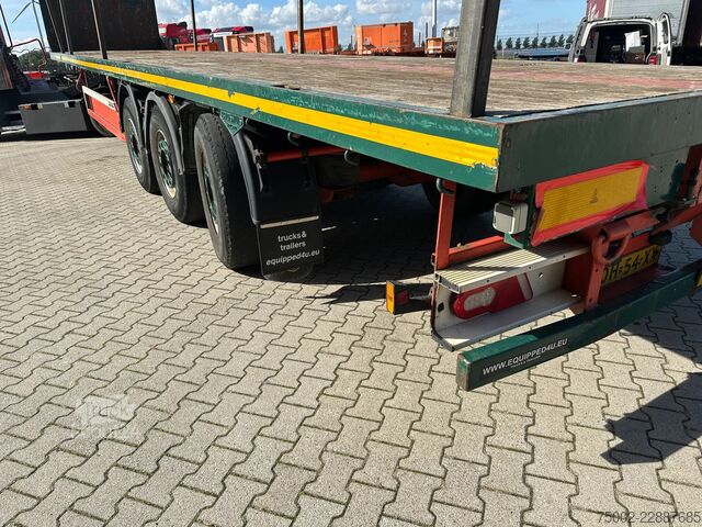 Plattformanhänger Broshuis 31N0-EU 31N0-EU / 1x extendable (750cm) / steer...