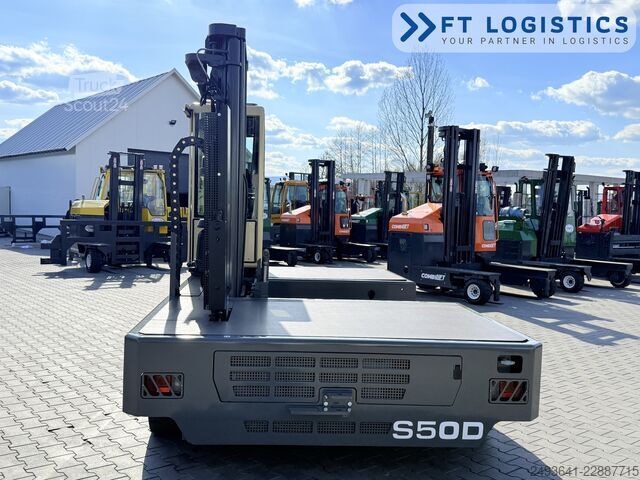 Sānlādes iekrāvējs Hubtex S50D TRIPLEX 6300 FREE-LIFT PLATFORM1600