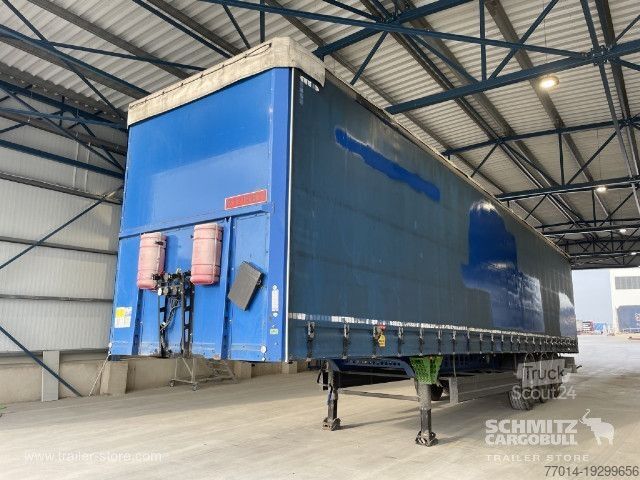 Open oplegger met zeil Berger Curtainsider Standard