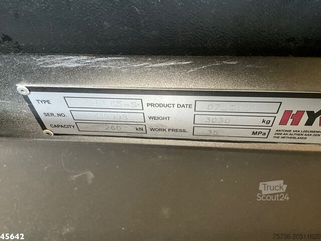 Kampókaros rendszer DAF FAN XD 450 Euro 6 Hyvalift 26 Ton haakarmsysteem