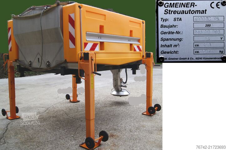 Autocarro ribaltabile Mercedes-Benz UNIMOG U400 /TÜV/Hydros./VarioPilot/Salzstreuer 4m³