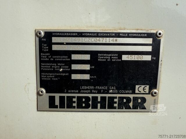 ķēžu ekskavators Liebherr 946 KOPARKA GĄSIENNICOWA
