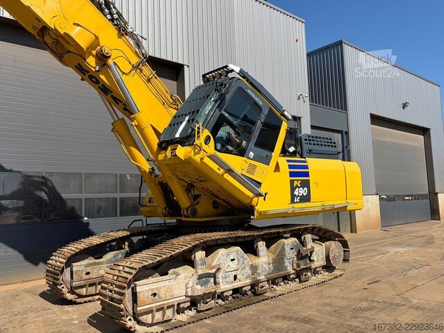 Pásový bagr Komatsu PC490HRD-10 - 28m Demolition Boom