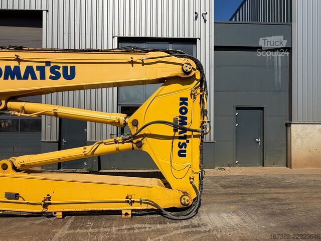 Pásový bagr Komatsu PC490HRD-10 - 28m Demolition Boom
