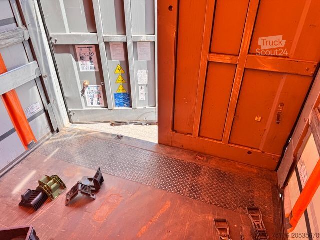 Atvērta puspiekabe ar tentu KRONE SD Curtainsider MEGA Jumbo XL Zert Getränke etc