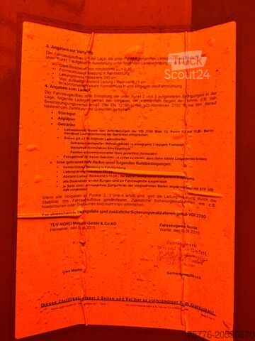 Semi-remorque bâchée KRONE SD Curtainsider MEGA Jumbo XL Zert Getränke etc