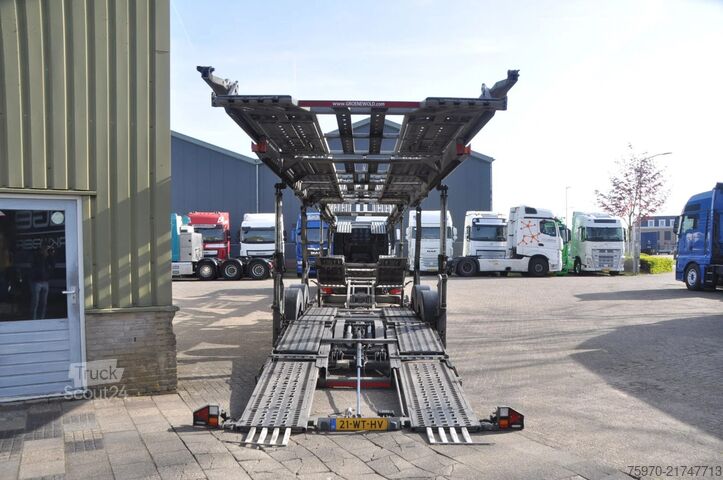 Autonkuljetuspakettiauto MAN TGS 18.420 + 2AS GROENEWOLD 2018 AUTO-TRANSPORTER