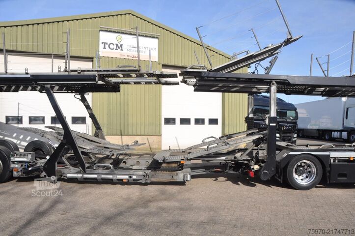 Autonkuljetuspakettiauto MAN TGS 18.420 + 2AS GROENEWOLD 2018 AUTO-TRANSPORTER