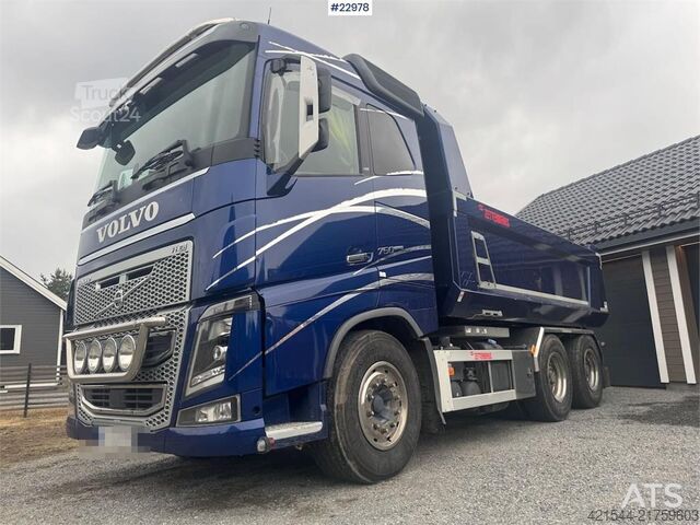 Tipper Volvo FH16 750 6x4 tipper truck. Heavily upgraded!