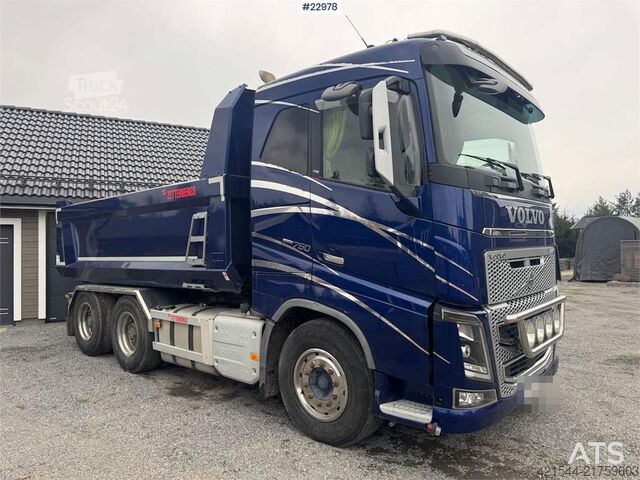 Tipper Volvo FH16 750 6x4 tipper truck. Heavily upgraded!
